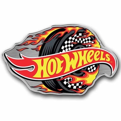 2025 PAMP  Hot Wheels™ Shaped 1 oz Colorized Silve - additional view