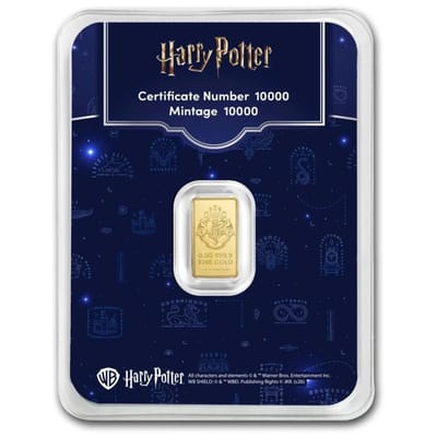 2026 PAMP Harry Potter 25th Anniversary 0.5 Gold  - additional view