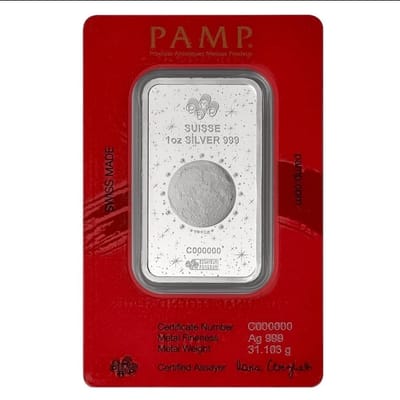 2026 PAMP Lunar Legends 1000 Mile Horse 1 oz Silve - additional view