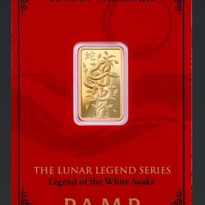 2025 Lunar Year of the Snake 5g LegendoftheWhite