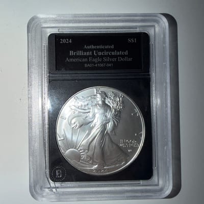 2024  brilliant uncirculated, Silver Eagle