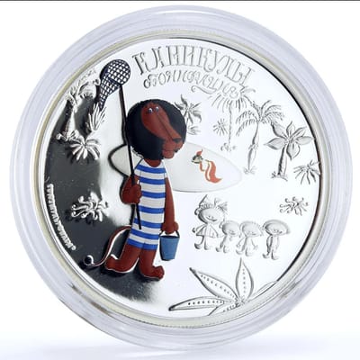 Cook Islands 5 dollars Soviet Cartoons Bonifatsiy 