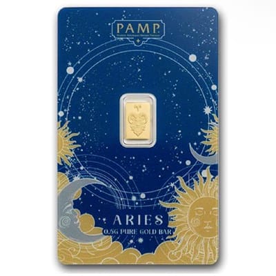 1/2 g pamp zodiac Aries