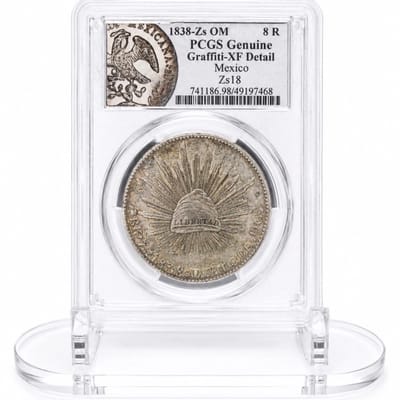1838 8 reales Zacatecas