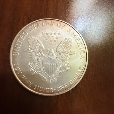 2007 American Silver Eagle (Abrasions) - additional view