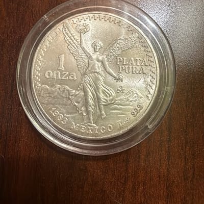 1983 1 oz Silver Libertad - (In Capsule)