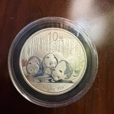 2013 1 oz Chinese Silver Panda 