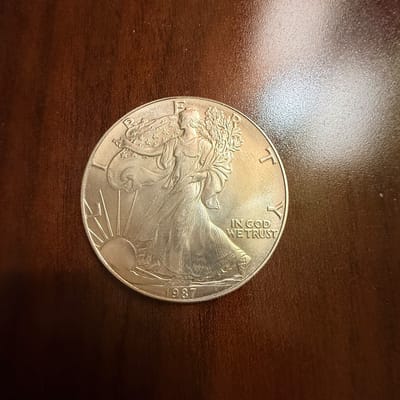 1987 American Silver Eagle BU