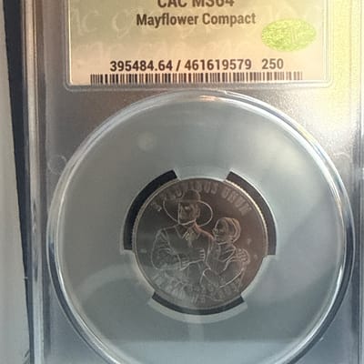 1776-2026 P mayflower compact CAC ms64