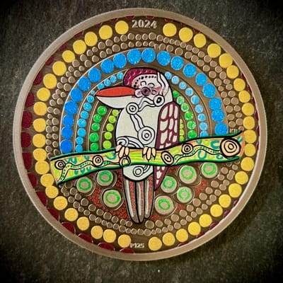 2024 AUS Kookaburra KAA KAA 2 oz 9999 Silver Coin