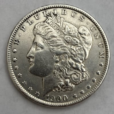 1900 Morgan dollar