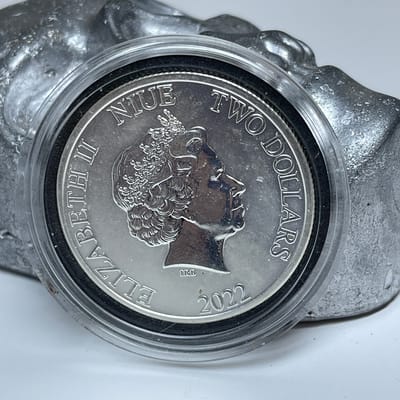 Silver Ounce 2022 Star Wars Darth Vader, Niue Coin - additional view