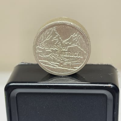 Vintage Swiss America 1 oz Round .999 Fine Silver - additional view