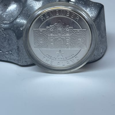 1 oz Coin 2005 Remember The Alamo Fine Silver - additional view