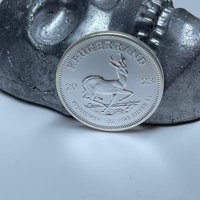 2023 South Africa Krugerrand 1 oz Fine Silver - additional view