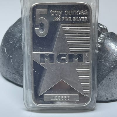 5 oz MCM Bar Modern Coin Mart