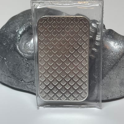 1 oz .999 Fine Silver Bar Walking Liberty Design - additional view