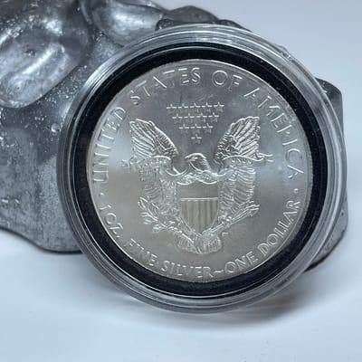 .999 American Silver Eagle Coin - additional view