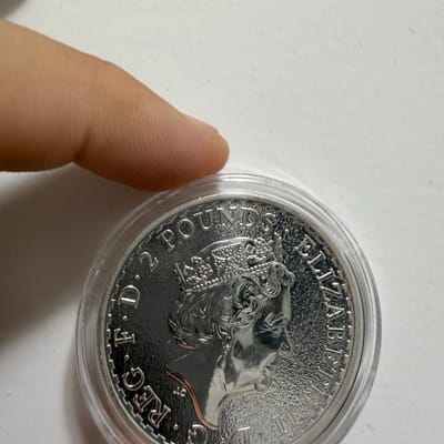 1999 1 oz silver brittania