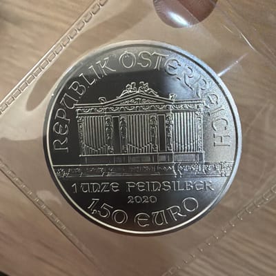 2020 Austrian philharmonic 1 oz BU