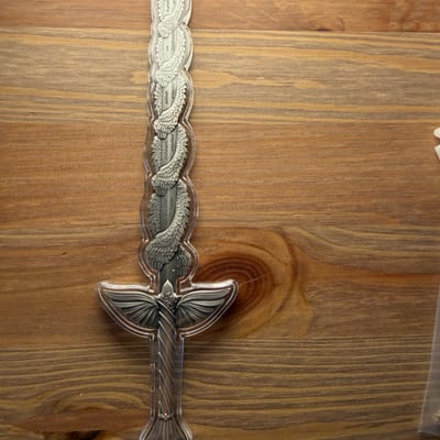 South Korean 2.5 oz silver sword of St Michael - additional view