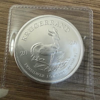 2026 South African krugerrand 1 oz BU