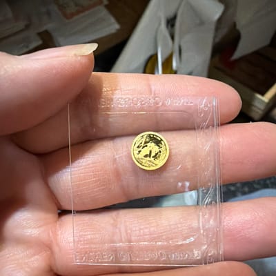 2026 China 1 gram gold panda mint sealed 999 fine  - additional view