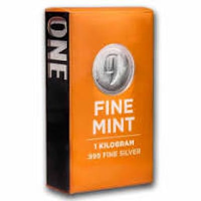 1 Kilo Silver Bar .999 fine PRICE DROP - additional view
