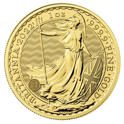 2023 1 oz Gold Britannia BU (Queen Elizabeth II) - additional view
