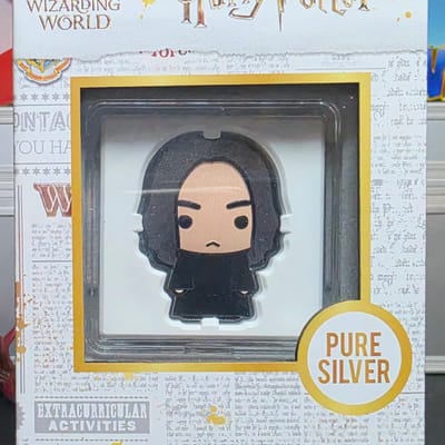 Severus Snape CHIBI 1 Oz Silver Coin 2021