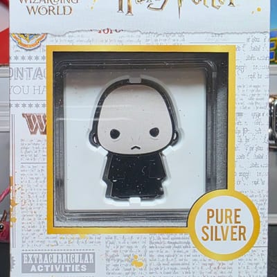 Lord Voldemort CHIBI 1 Oz Silver Coin 2021