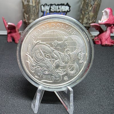 2021 St Helena Modern Trade Dollar 1oz