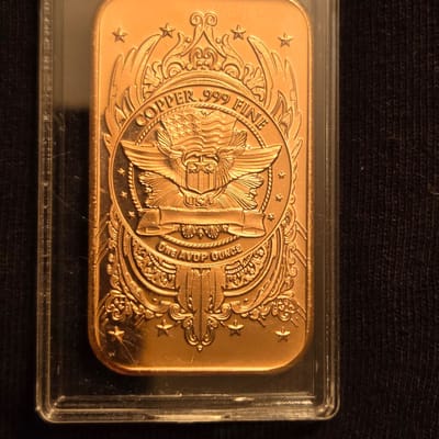 Copper bar - additional view