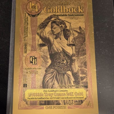 1/4 Goldback