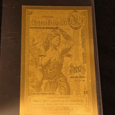 1/4 Goldback - additional view