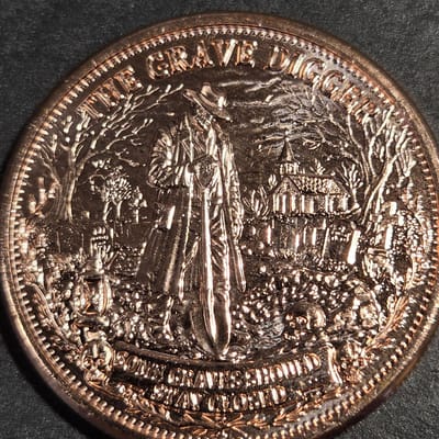 1oz Copper Round