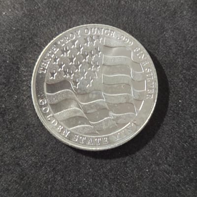 1/10 oz Silver round - additional view