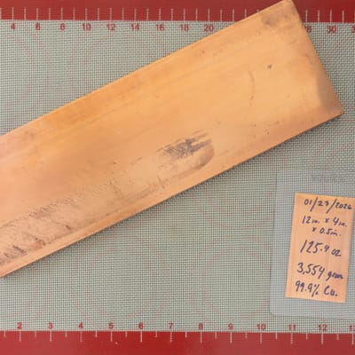 7lb. 13oz. Premium Copper Monolith (125.4oz/99.9%) - additional view