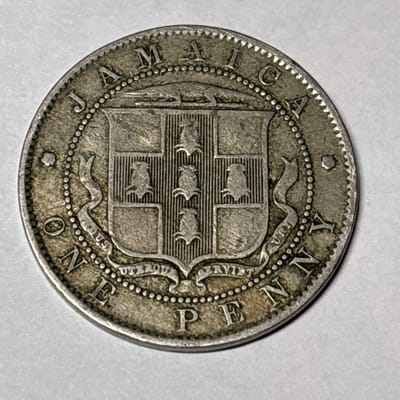 1901 Edward V11 Jamaica One Penny - additional view