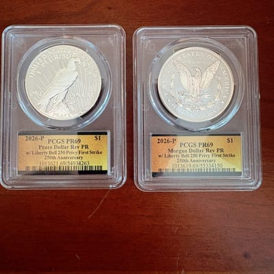 2026 Morgan Peace Dollar Rev Proof Set - additional view