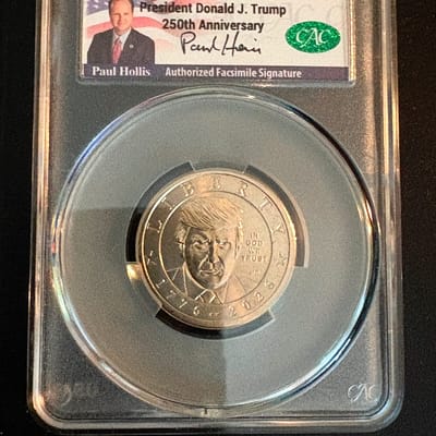 2026 Trump Dollar 1776-2006 $1 Coin