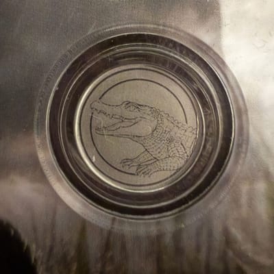 2026 1/1000 oz Platinum Coin Gustave Crocodile - additional view