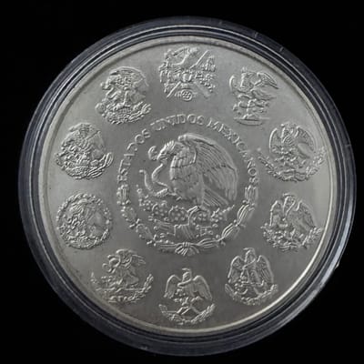 2014 Mexican Libertad 1 oz .999 Fine Silver Coin - additional view