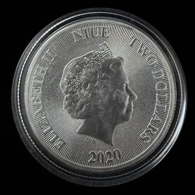 2020 Roaring Lion Niue 1 oz .999 Fine Silver - additional view