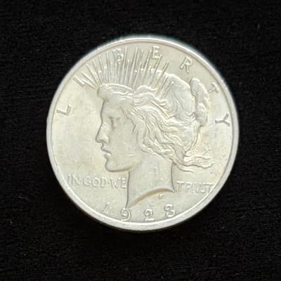 1923 Peace Dollar 90% Silver