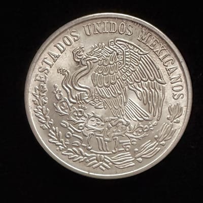 1978 Mexico 100 Pesos Coin .720 Silver - additional view