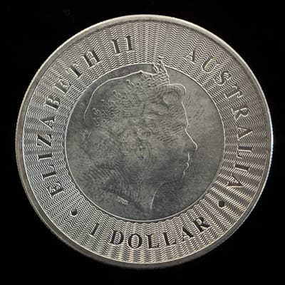 2018 Australia Kangaroo 1 oz .9999 Silver Coin - additional view