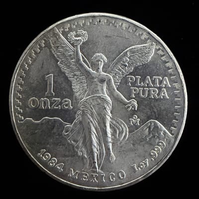 1984 Libertad 1 oz Mexican Silver Coin