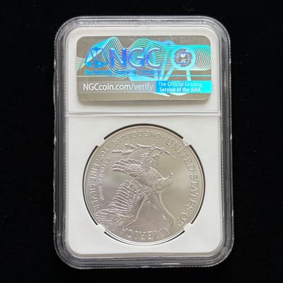 2026 American Silver Eagle Slabbed MS69 1 oz - additional view