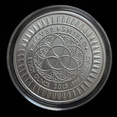 2015 Silver Shield Freedom Girl 1 oz Silver Round - additional view